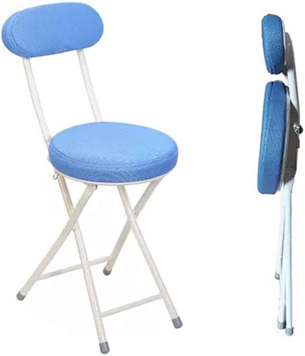 inklapbare barkruk gevoerde klapstoel keuken tuin met