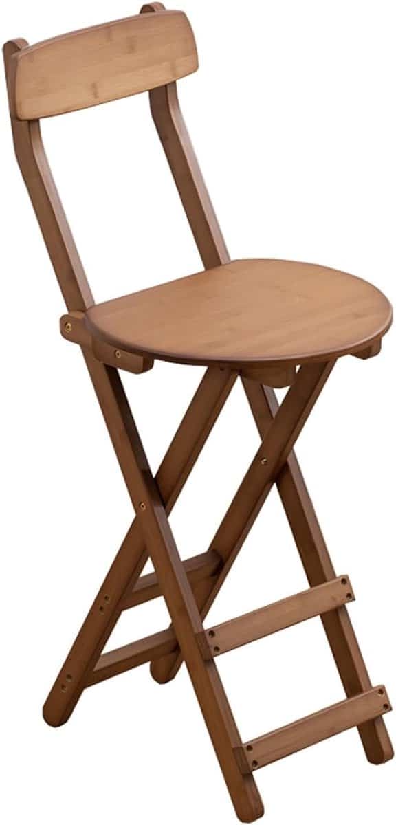 inklapbare barkruk houten kruk kinderstoel thuis keuken buiten