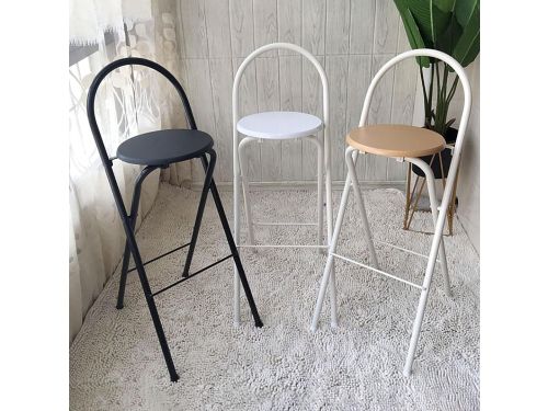 Inklapbare barkruk - Opvouwbare stoel - Keuken en buiten