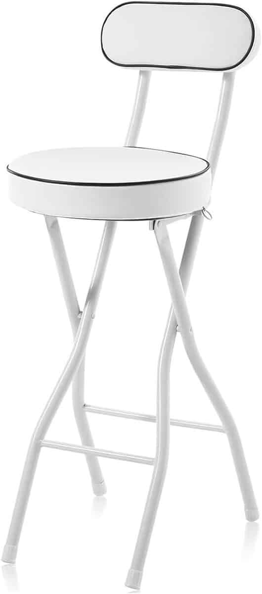 inklapbare barkruk opvouwbare stoel keuken kantoor pu