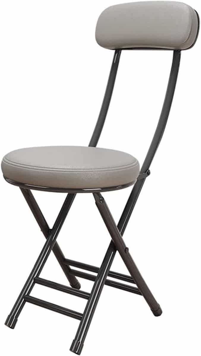 inklapbare barkruk vouwstoel gestoffeerd extra zitplaats 120kg