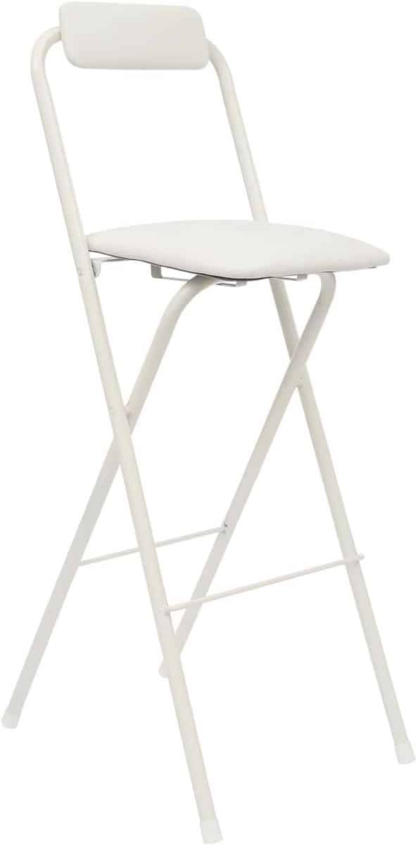 inklapbare barstoel 75 cm zithoogte voor keuken of bar in