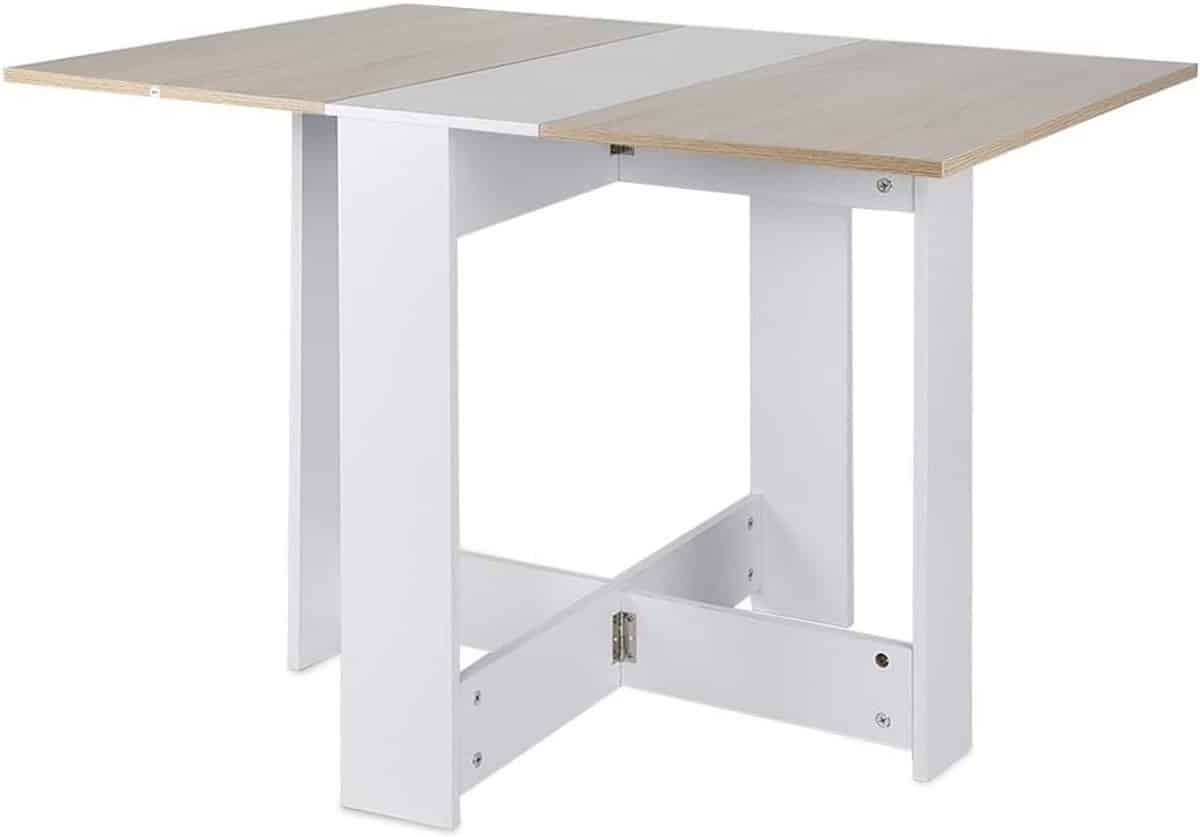 inklapbare bartafel met opbergruimte en afneembare bladen