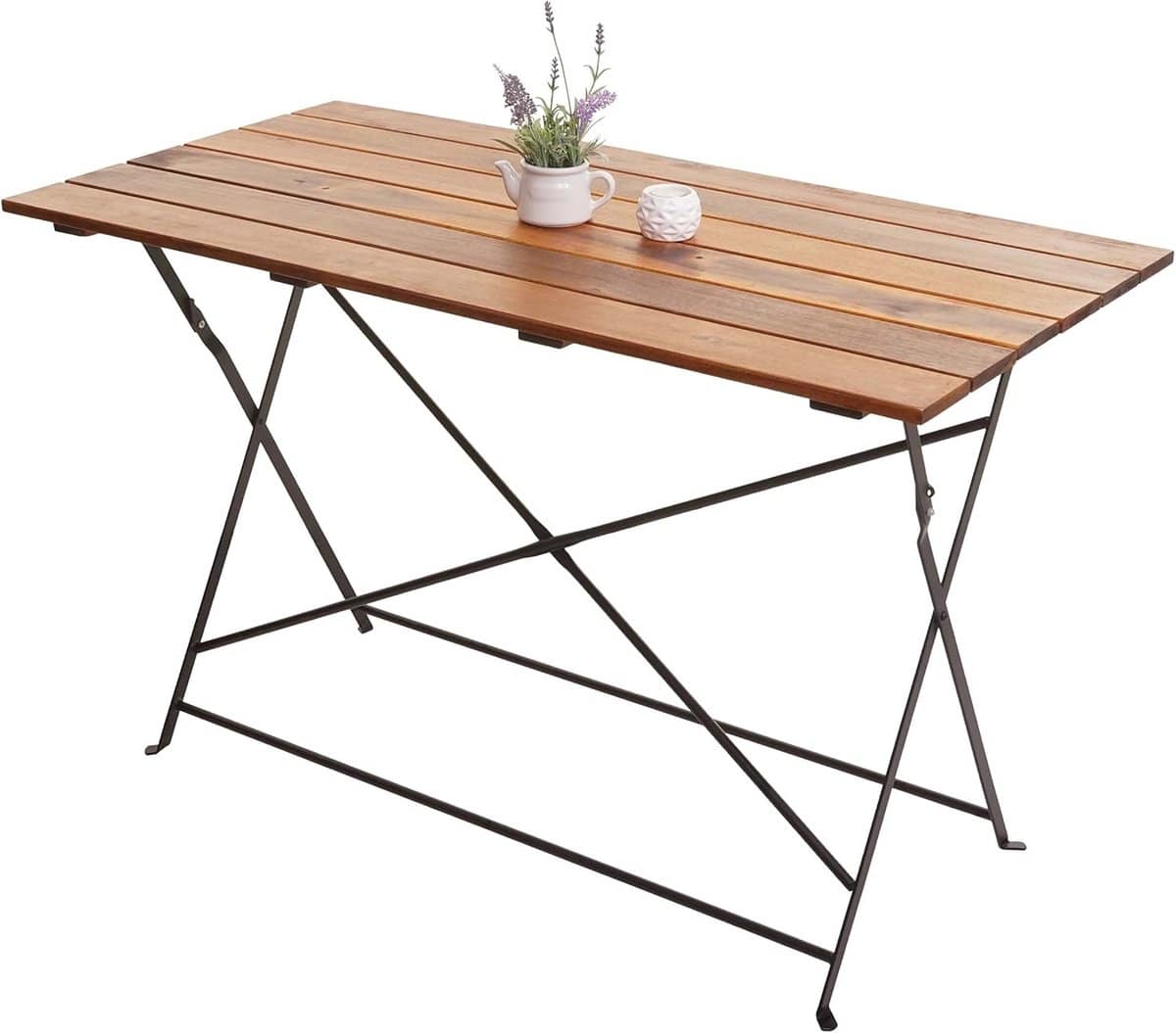 inklapbare bier of bartafel 120×60 cm stevig acaciahout