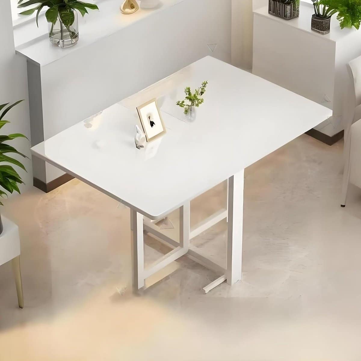 inklapbare eettafel keuken klaptafel ruimtebesparend massief hout