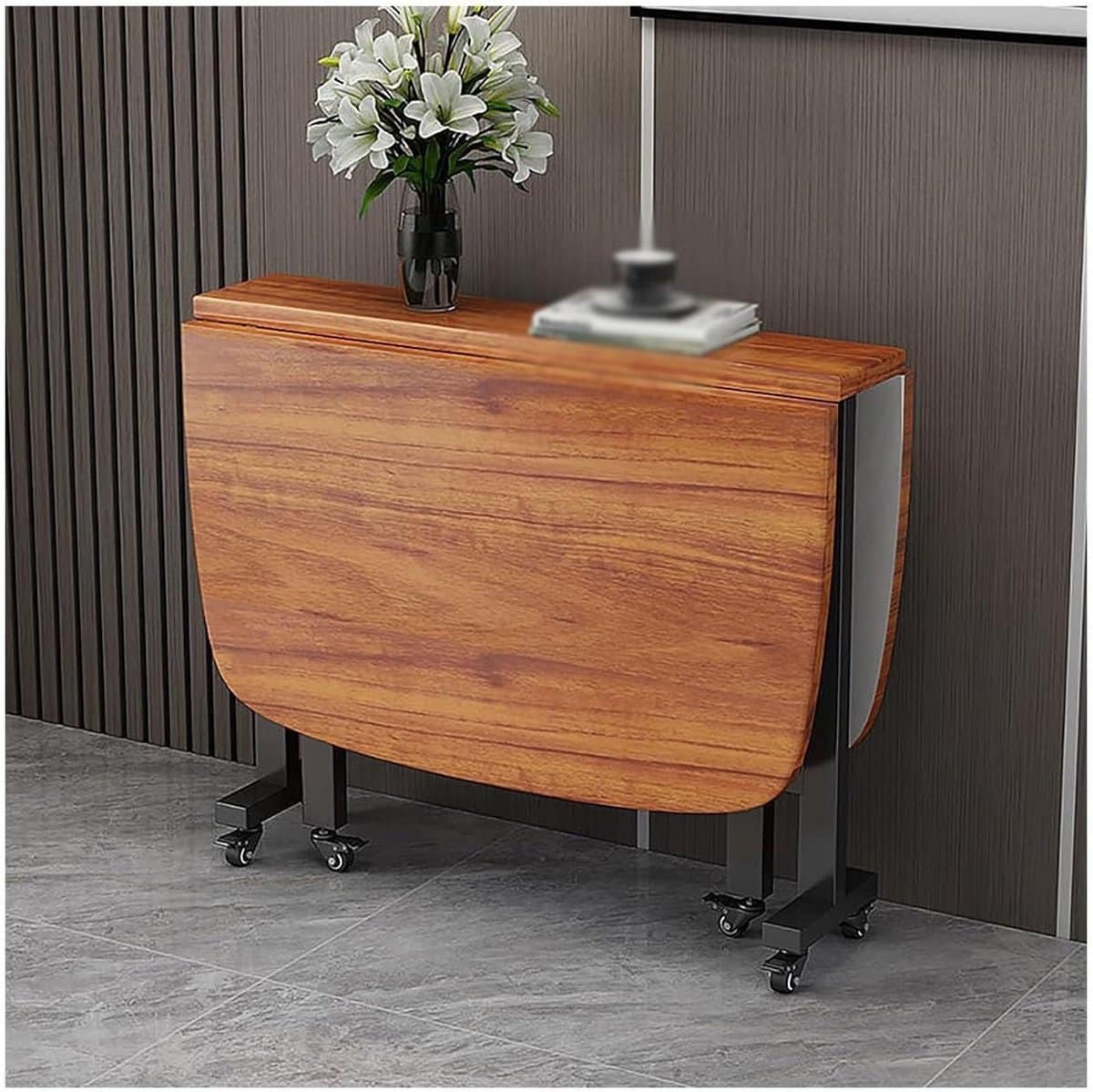 inklapbare eettafel klaptafel keuken ruimtebesparend eten met