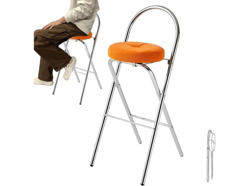 Inklapbare Hoge Kruk - Draagbare Barkruk - Keuken Bar Meubel