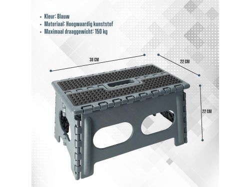 Inklapbare Keukenkrukjes - Opstap Krukjes - Veilig Bereiken - Stapelbaar