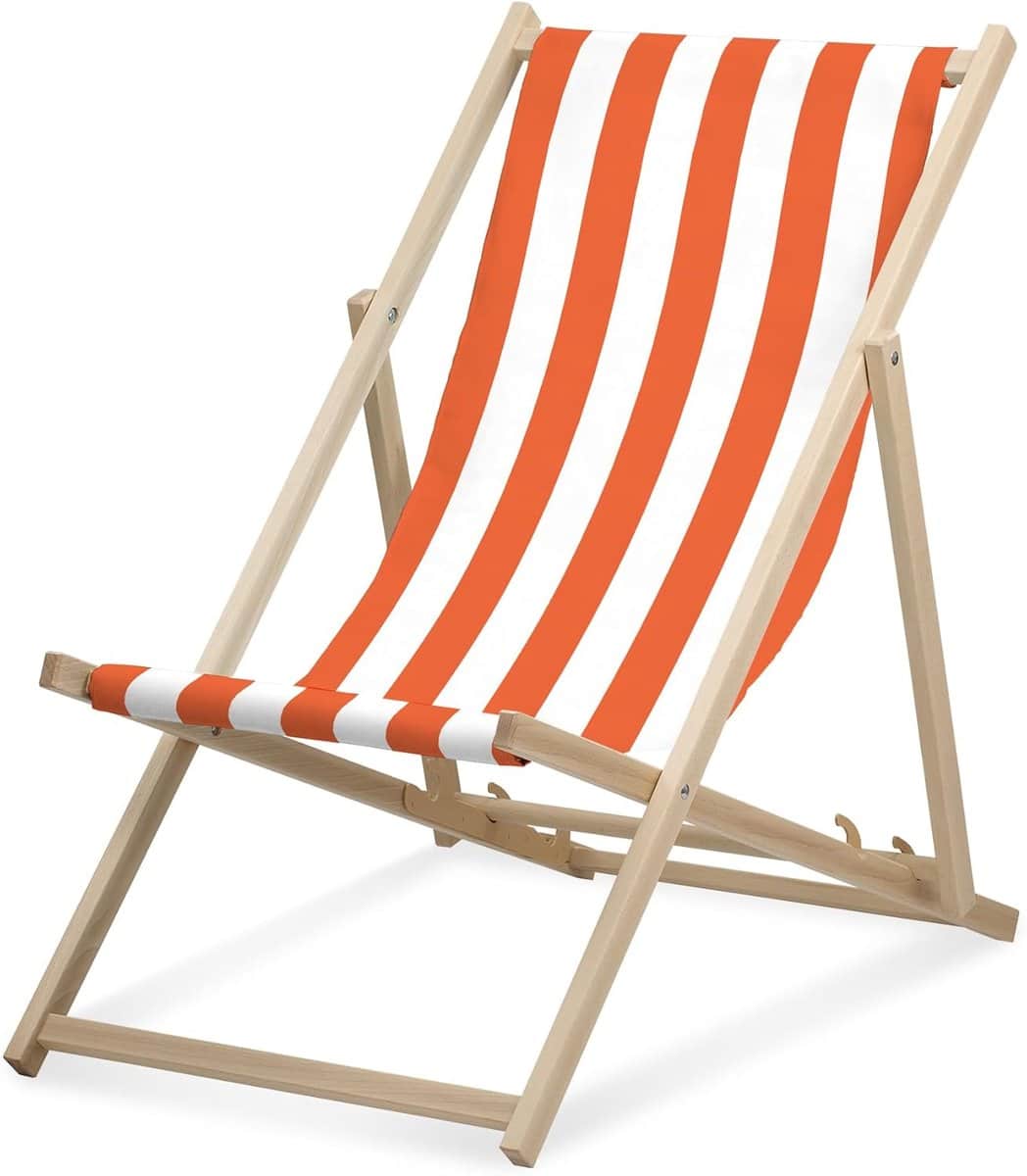 inklapbare ligstoel strandstoel lounger buiten ontspannen 3 voudig