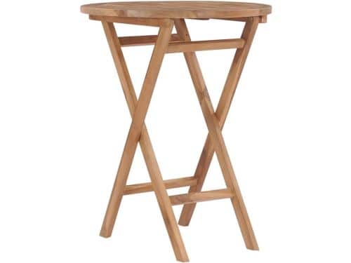 Inklapbare tuintafel - Houten bijzettafel - Buiten genieten - Weerbestendig