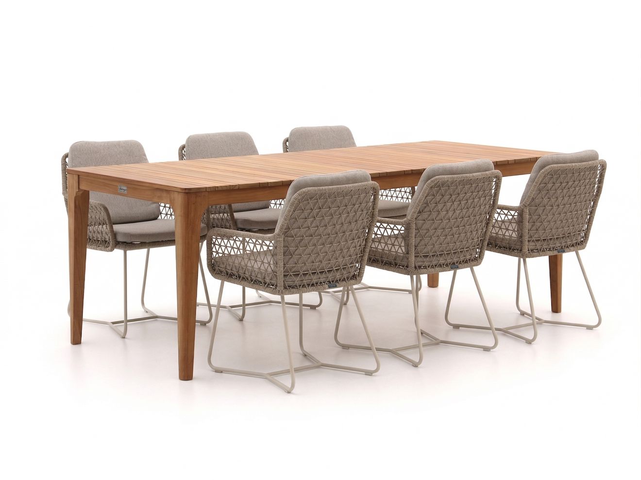 intenso trasimeno/bruca 220cm dining tuinset 7 delig laagste prijsgarantie!