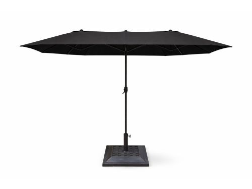 Jurrys dubbele Parasol 460x270 cm XXL - Inclusief Luxe Parasolvoet