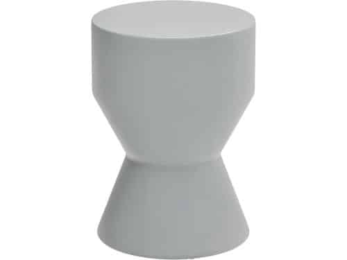Keramische Hocker Tuinstoel Ø33x45,5 cm - Weerbestendige Bijzettafel voor Buiten