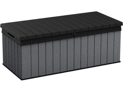Keter Darwin Opbergbox - 380L - 142,5x65,5x54,5cm - Grijs