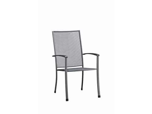 Kettler Siero stapelbare tuinstoel Antraciet