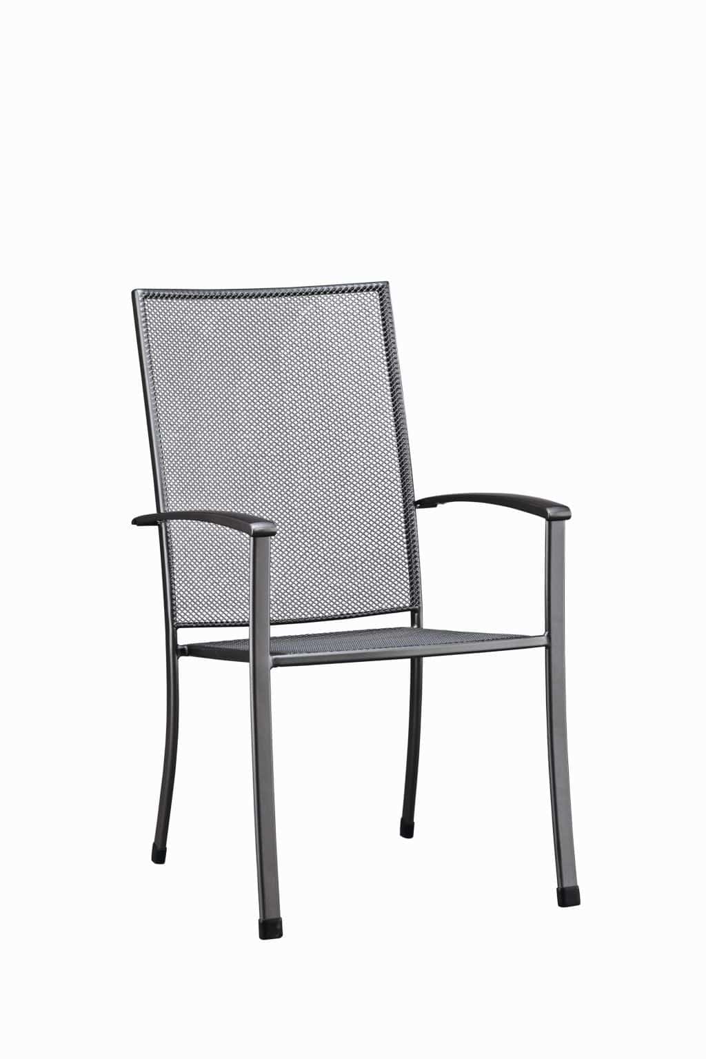 kettler siero stapelbare tuinstoel antraciet