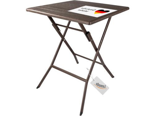 Klaptafel Balkon - Bijzettafel Tuintafel - Ruimtebesparend Gebruik - Geen