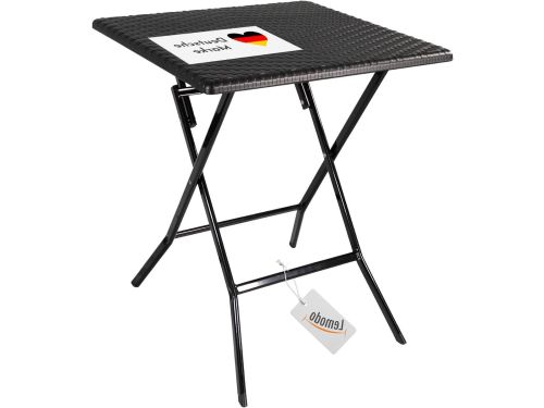 Klaptafel Balkon - Bijzettafel Tuintafel - Ruimtebesparend Gebruik - Geen