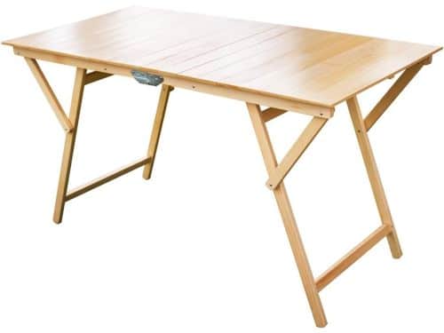 Klaptafel Beukenhout - Houten Tafel - Buiten Eten - Inklapbaar