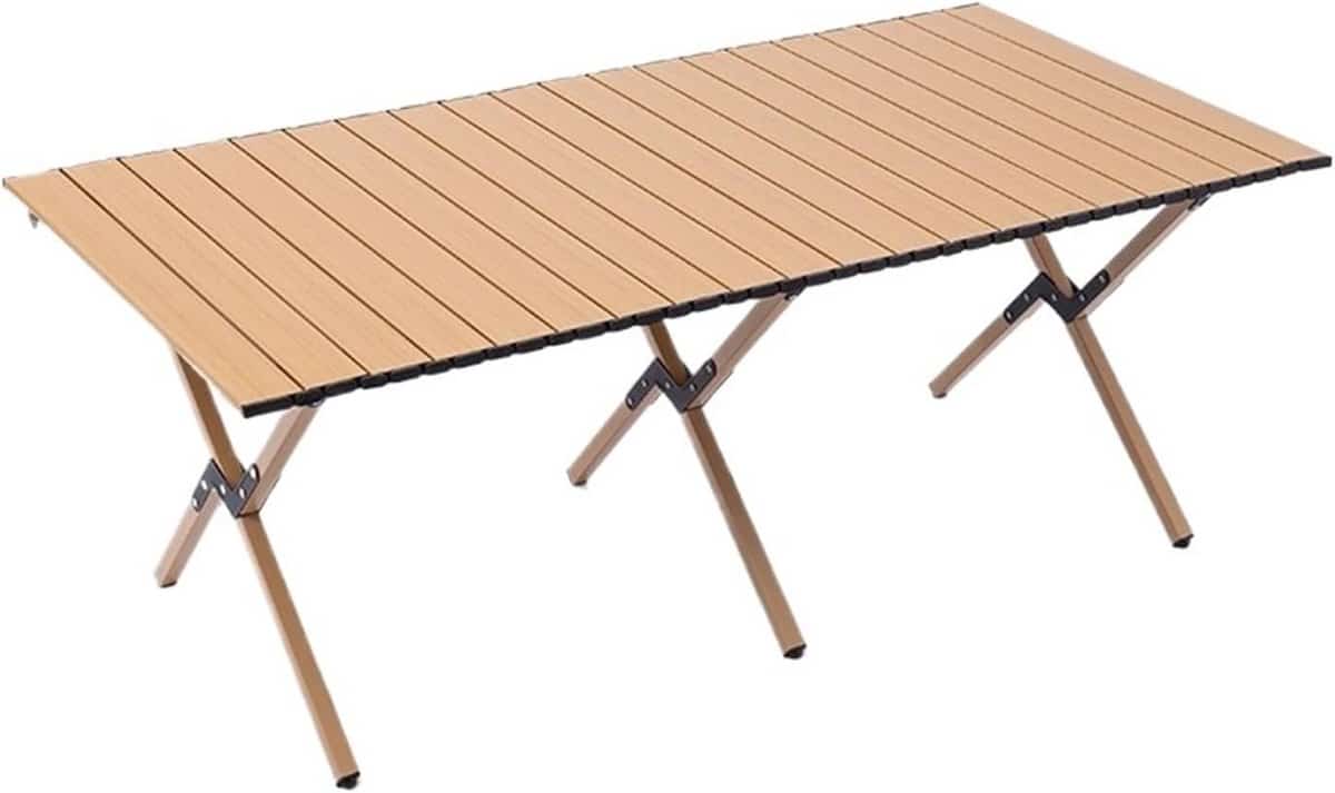 klaptafel buiten draagbare tafel kamperen picknicken opvouwbaar