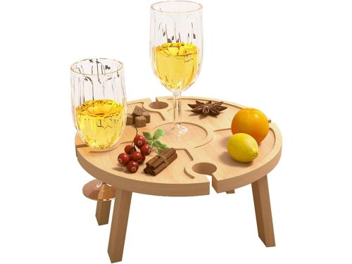 Klaptafel Buiten - Draagbare Tafel Snack - Picknick Genieten