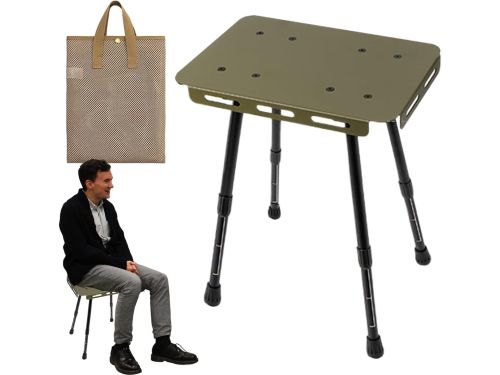 Klaptafel - Draagbare Tafel - Kleine Ruimtes - Verstelbare Hoogte