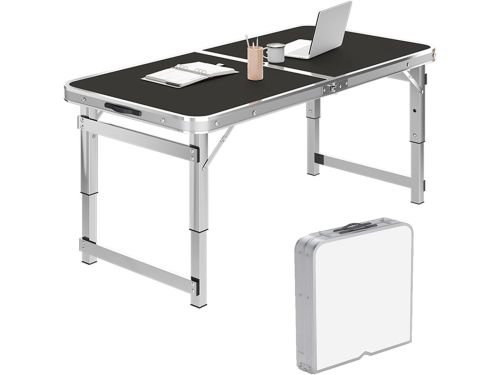 Klaptafel Hoogte Verstelbaar - Balkontafel Picknicktafel - Outdoor Werktafel