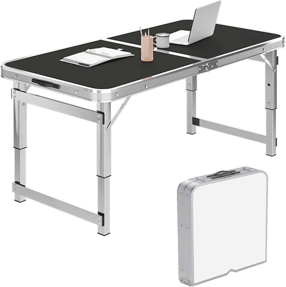 klaptafel hoogte verstelbaar balkontafel picknicktafel outdoor werktafel