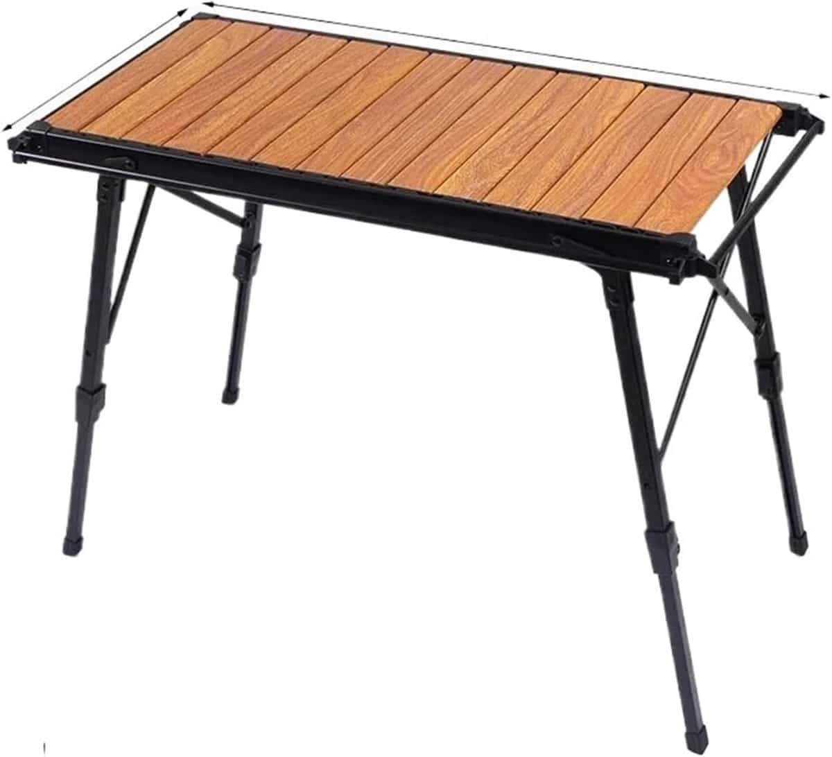 klaptafel hout draagbare tafel buitenmeubilair verstelbare hoogte