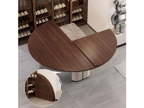 Klaptafel Hout - Reserveblad Ronde Tafel - Feesten en Catering