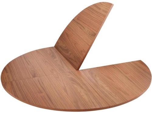 Klaptafel Hout - Ronde Eettafel - Ruimtebesparend Dineren - Lichtgewicht