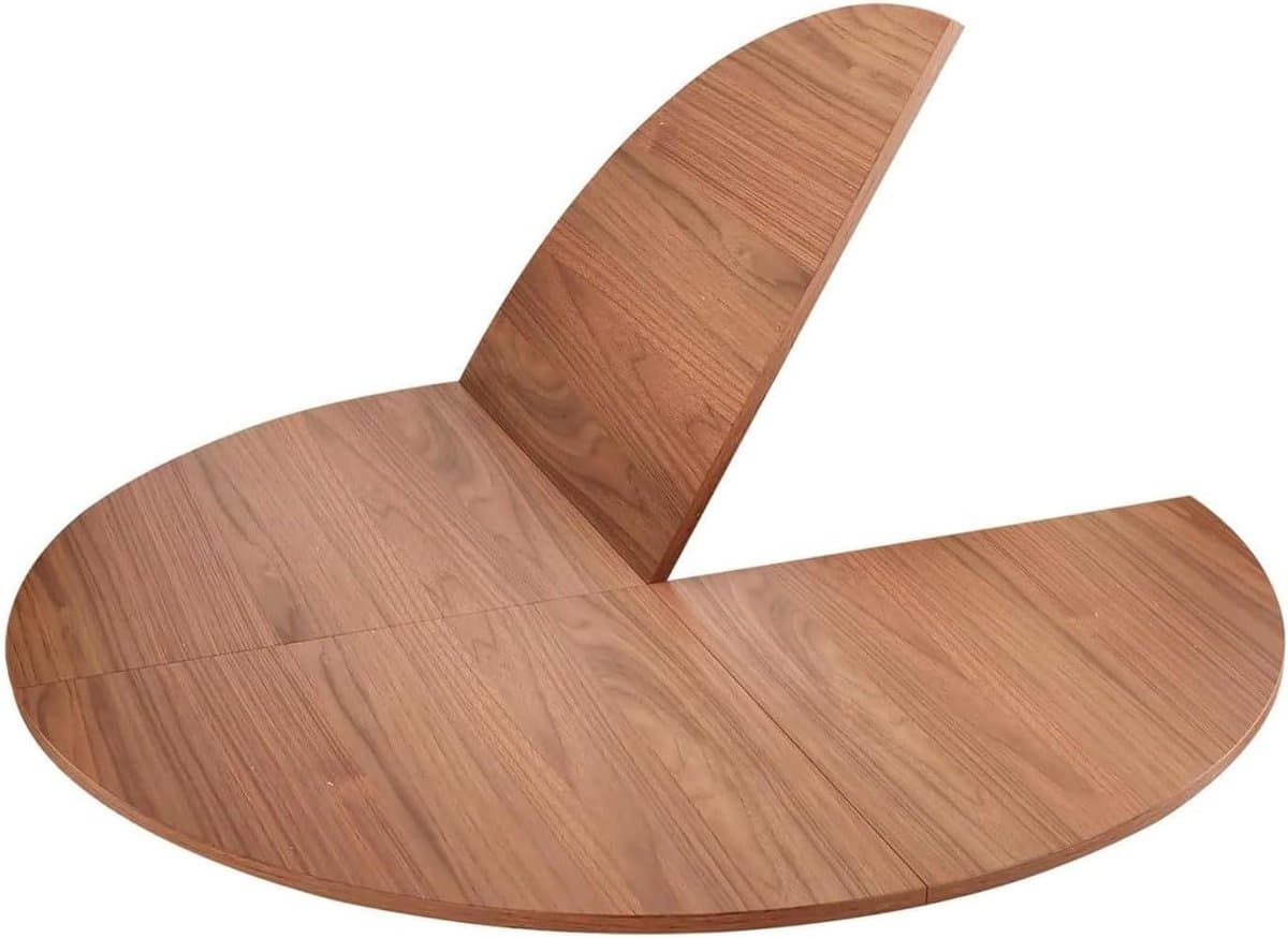 klaptafel hout ronde eettafel ruimtebesparend dineren lichtgewicht