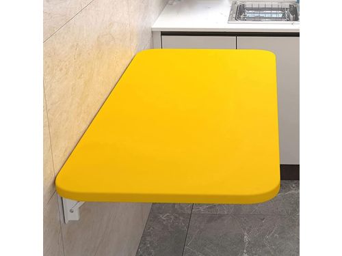 Klaptafel Hout - Wandbureau Opklapbaar - Ruimtebesparend Werken - Robuust