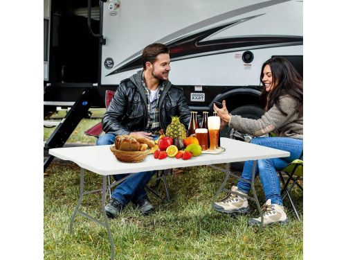 Klaptafel Kunststof - Vouwtafel Eettafel - Feest Picknick - Weerbestendig