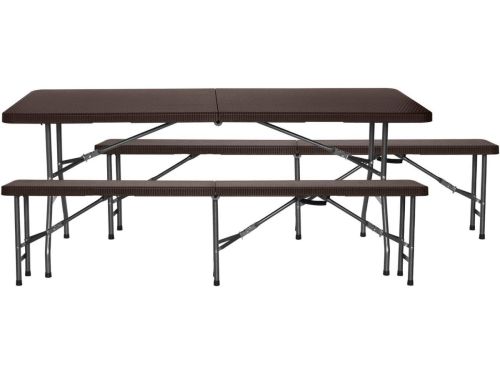 Klaptafel met banken - Picknickset buiten - Buiten genieten