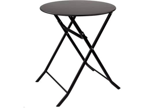 Klaptafel Metaal - Tuinmeubel Ronde Tafel - Buiten Zitten