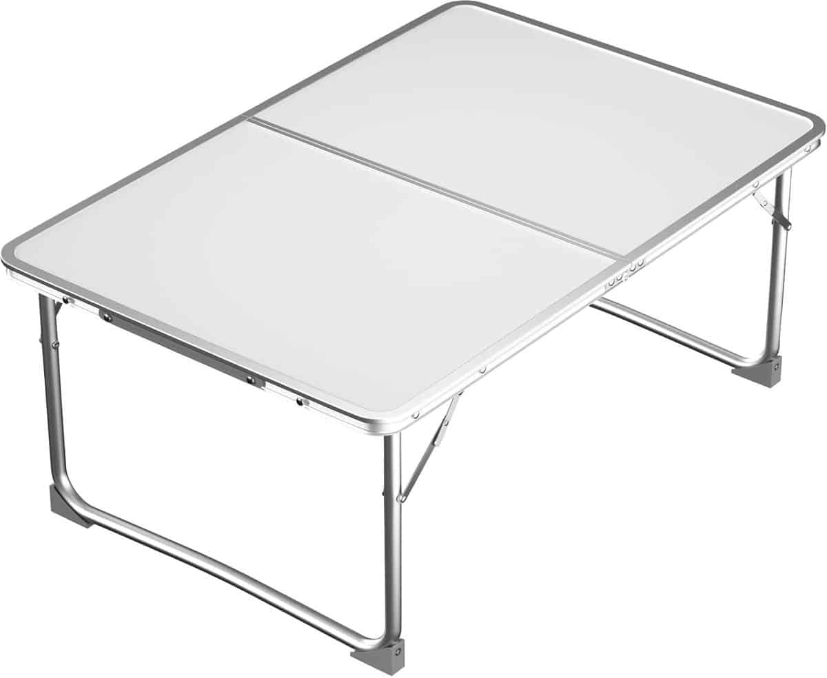 klaptafel opvouwbaar bedtafel laptop buiten gebruik verstelbaar