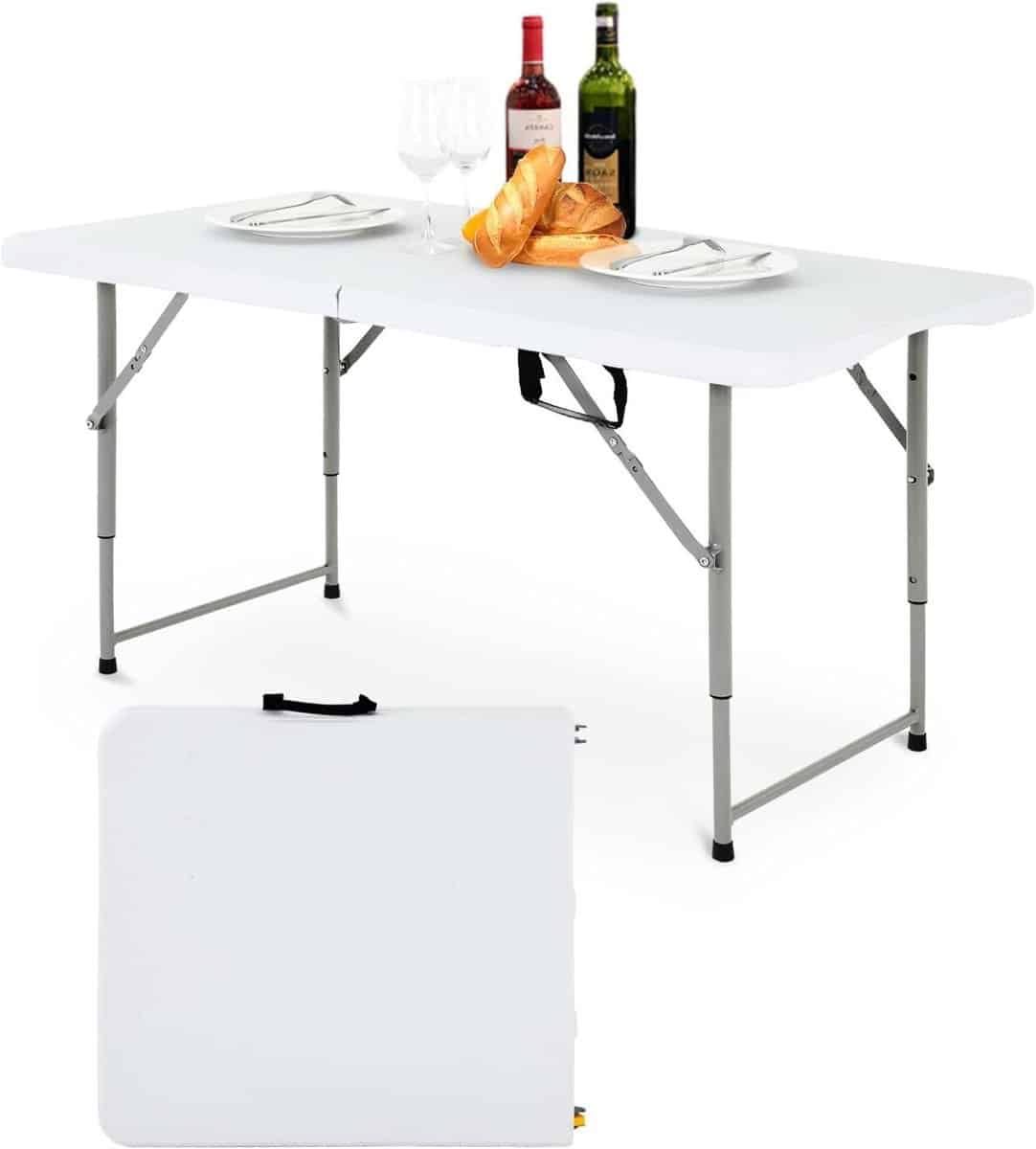 klaptafel picknicktafel draagbare tafel buiten eten in