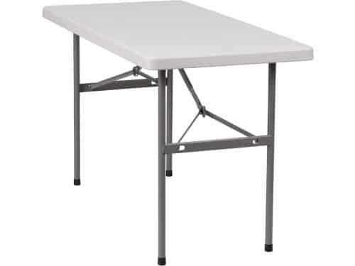 Klaptafel Plastic - Vouwtafel Rechthoekig - Spelavond Thuis - Commerciële