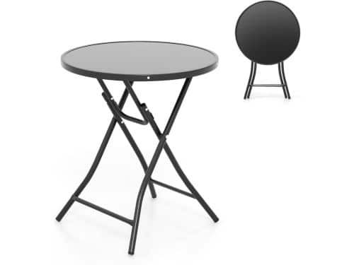 Klaptafel Rond - Terrastafel Buiten - Ontspanning en Gemak