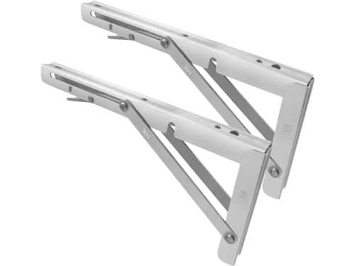 Klaptafel Scharnier - Opvouwbare Planksteunen - Ruimtebesparend Werken - Stevig