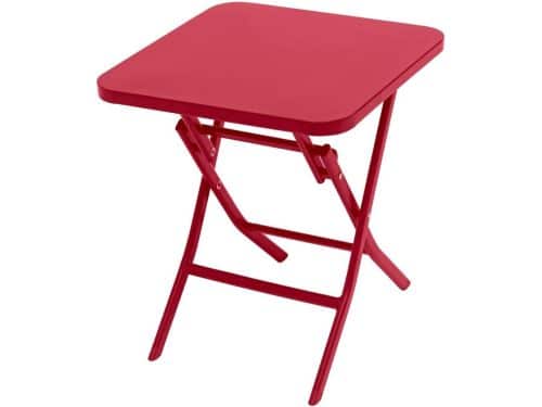 Klaptafel Vierkant - Bijzettafel Balkon - Buiten Zitten - Snel