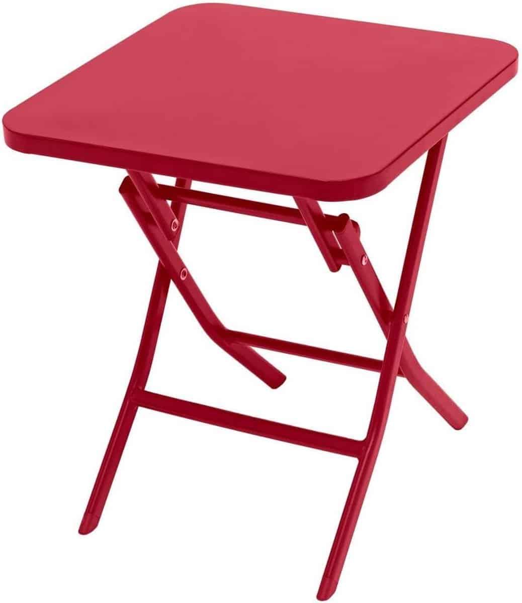 klaptafel vierkant bijzettafel balkon buiten zitten snel