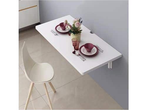 Klaptafel - Wandtafel - Ruimtebesparend - Opklapbaar - 80x40cm