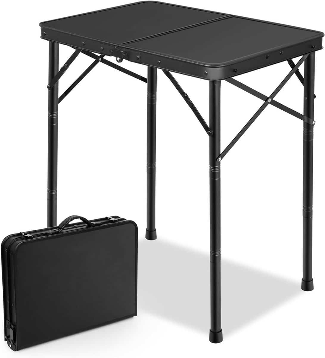 kleine vouwende lijst klaptafel aluminium kamperen en bbq