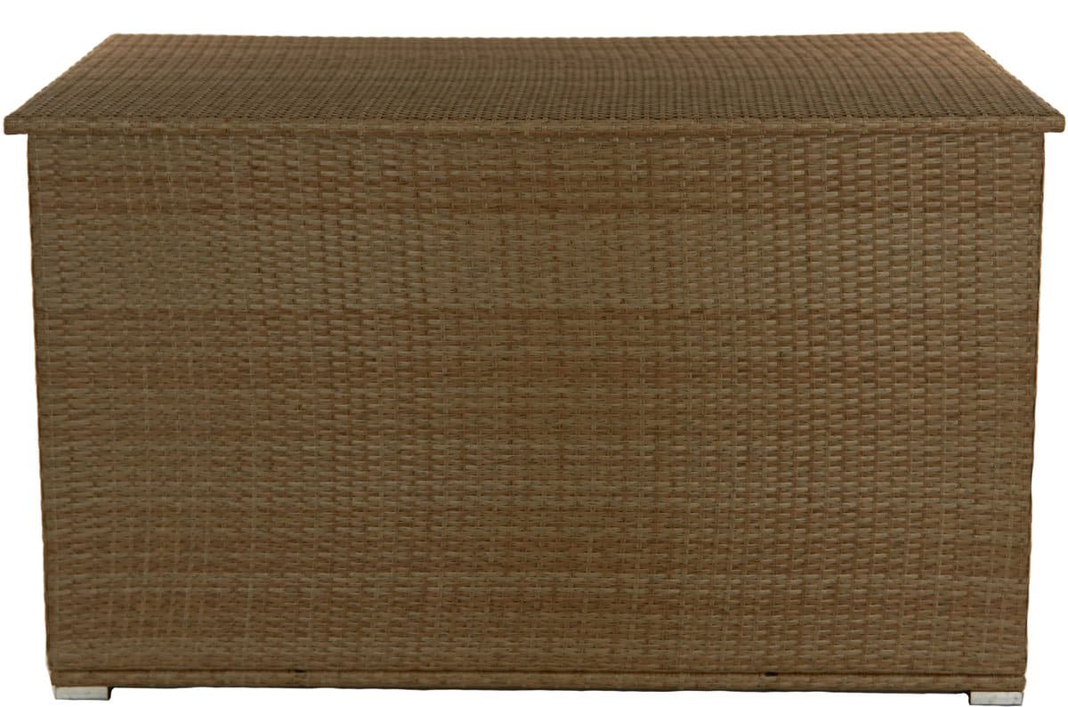 kussenbox bruin xl 758 l met aluminiumframe waterdicht