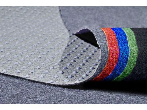 Lichtgrijs Buitenkleed 200x200 cm - Kunstgras Tapijt voor Tuin