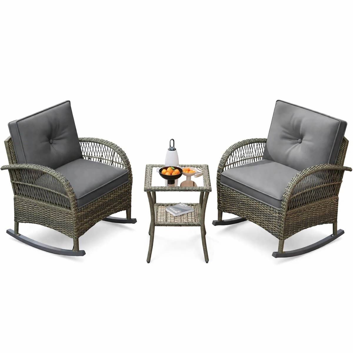 lifero tuinstoelen met tafel tuinmeubelset buitenstoel balkon