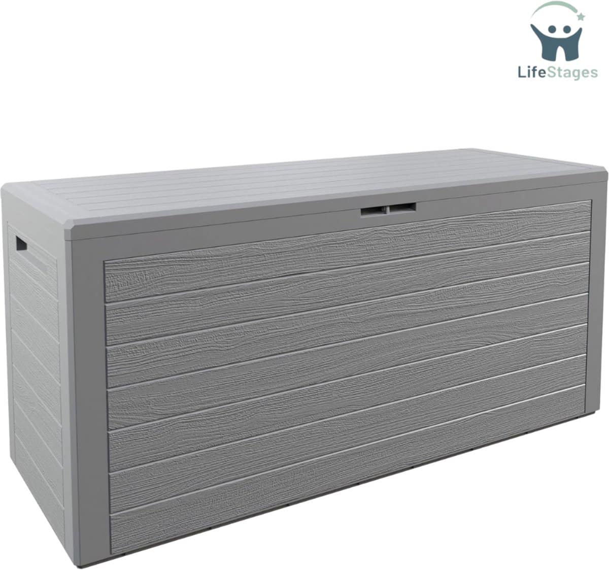 lifestages opbergbox tuinkussenbox cushion box woody