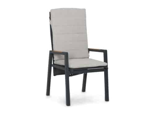 Lifestyle Vivaro dining tuinstoel verstelbaar antracite